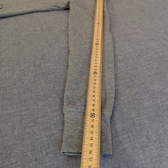 Vans of the Wall Women's High Cowl Neck Grey Sweater - 1/4 zip - Size XS - Picture 8 of 12